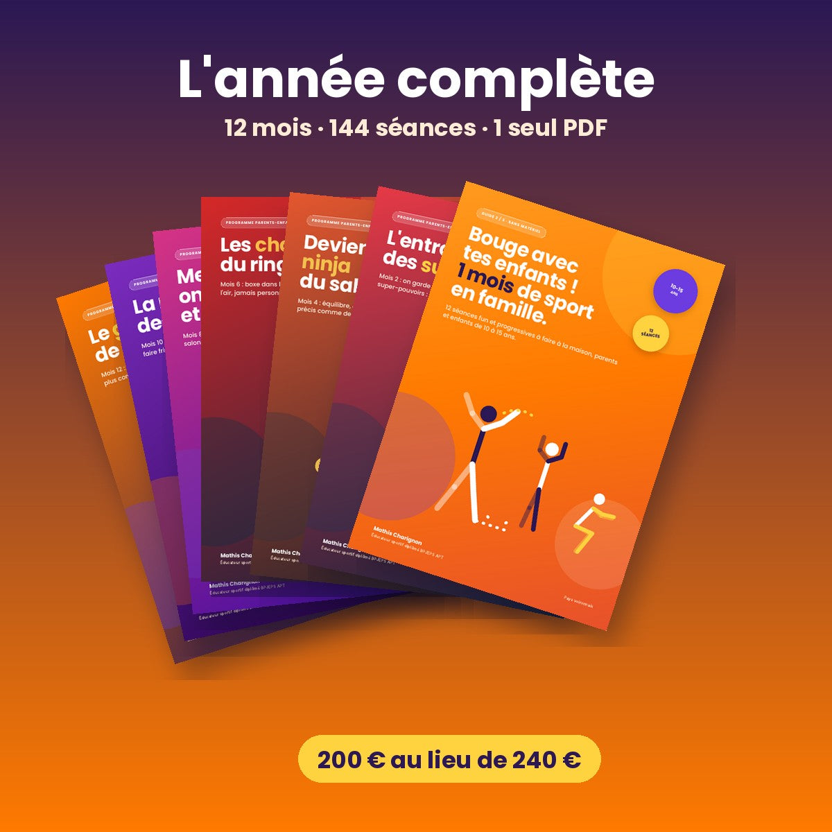 Programme parents-enfants – L'année complète, 12 mois (PDF)